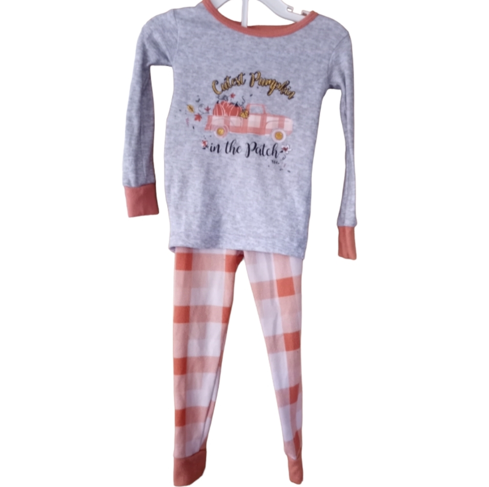 PJ Essentials girl 2t cutest pumpkin in the patch matching pajamas set